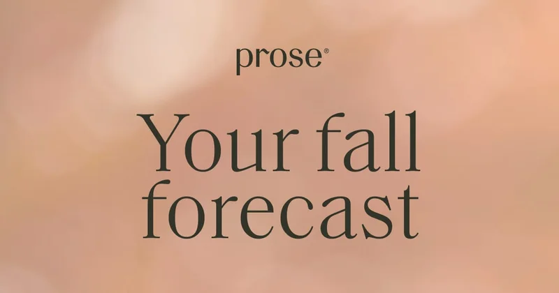 Prose | Your fall forecast