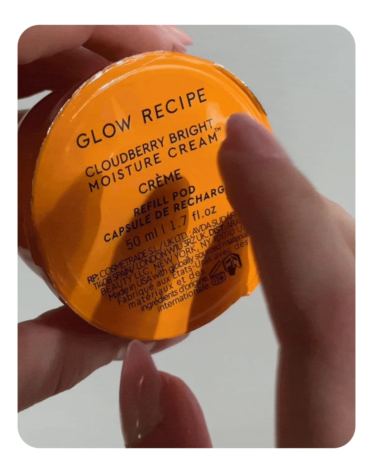 Refillable Moisturizers