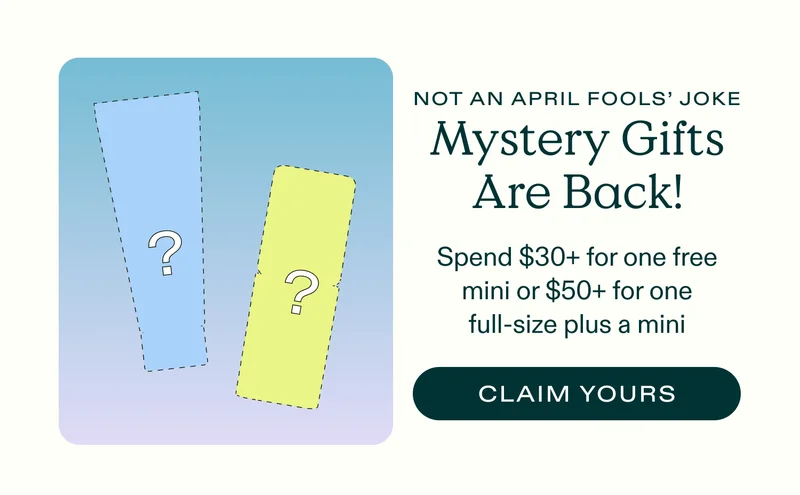 Not an April Fools Joke! Mystery Gifts are BACK!