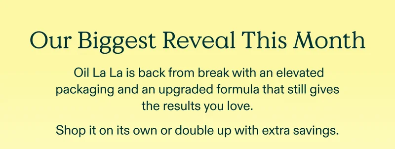 Our Biggest Reveal This Month