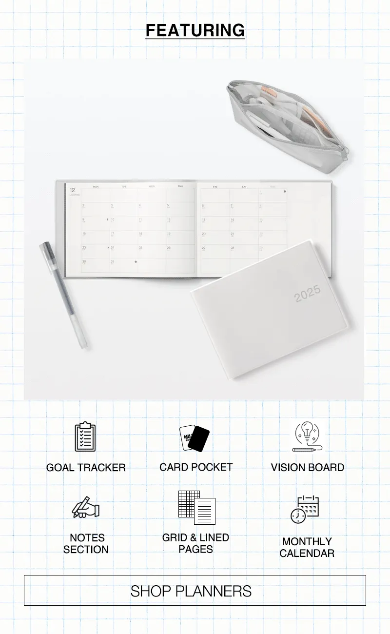 2025 Planners Features