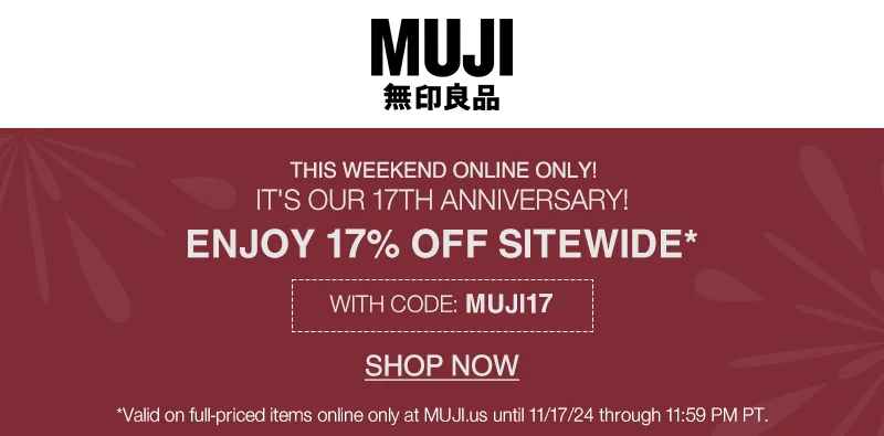 Shop 17% OFF Sitewide With Code discount code