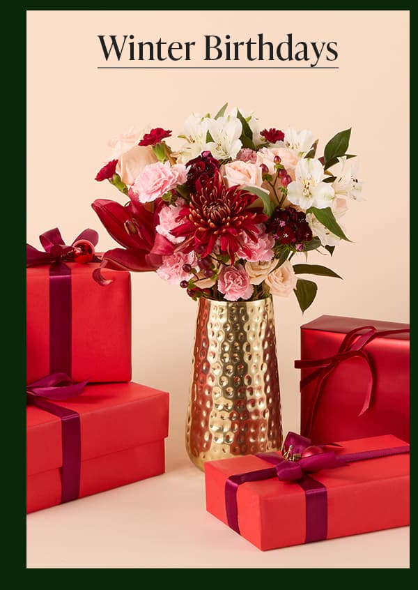 Shop Winter Birthdays