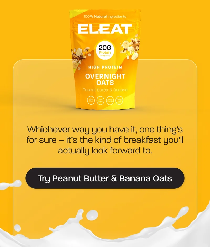 Try Peanut Butter and Banana Oats