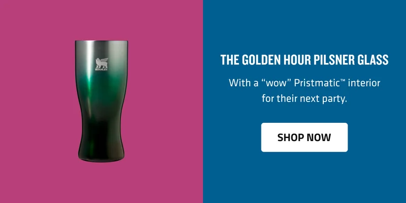 THE GOLDEN HOUR PRISMATIC™ PILSNER GLASS | 15 OZ