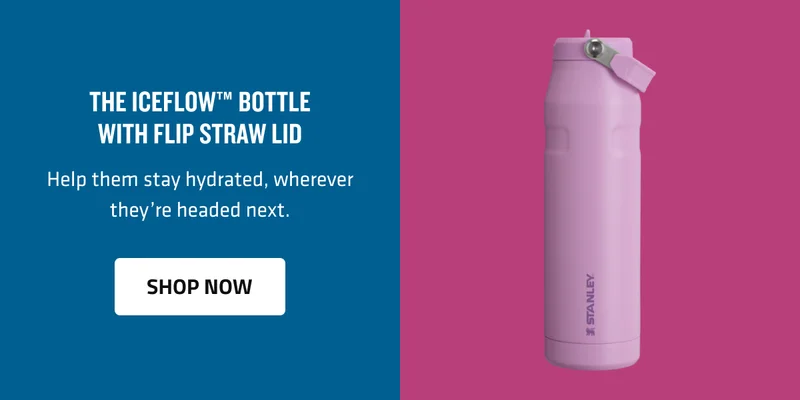 THE ICEFLOW™ BOTTLE WITH FLIP STRAW LID | 24 OZ
