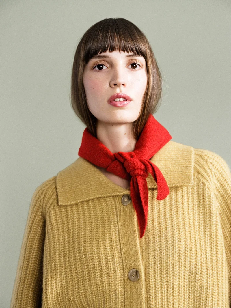 Image of Cashmere Triangle Scarf