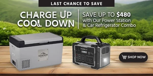 Charge Up, Cool Down: Save up to $480 with Our Power Station & Car Refrigerator Combo