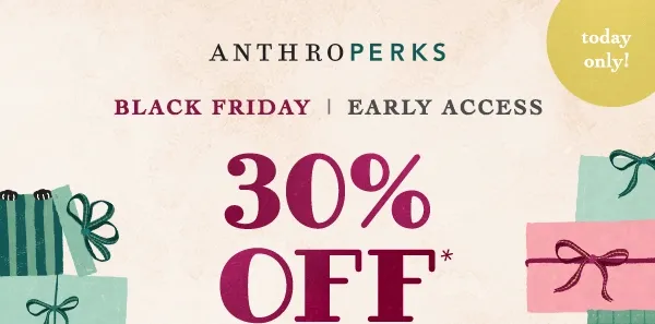Black Friday 30% off