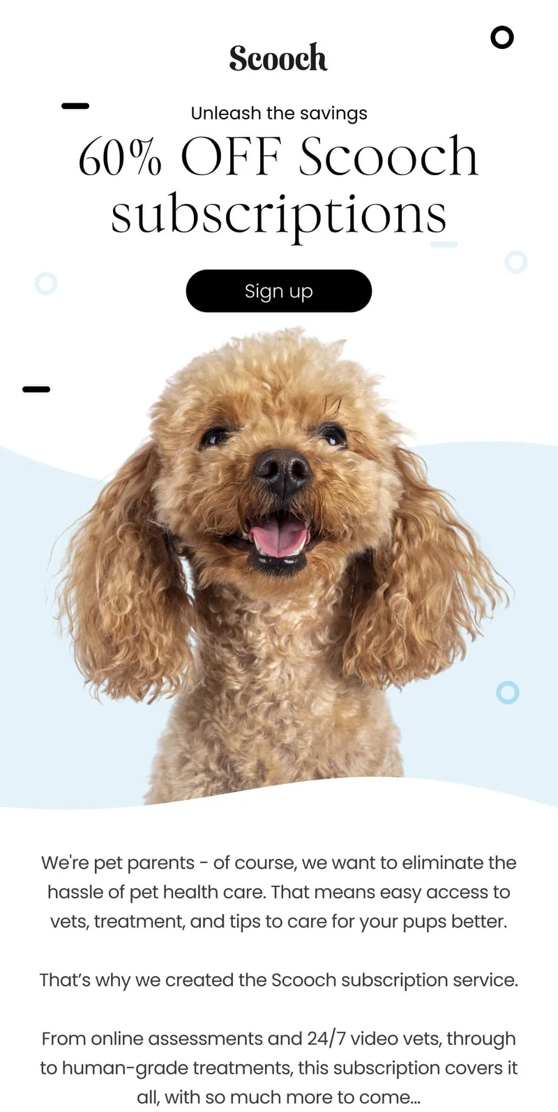 Unleash the savings - Sign Up