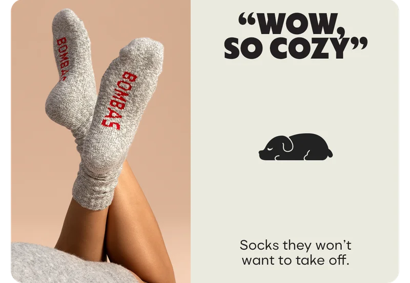 'WOW SO COZY' | Socks they won't want to take off.