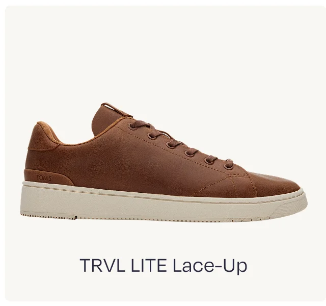 TRVL LITE Lace-Up Sneaker