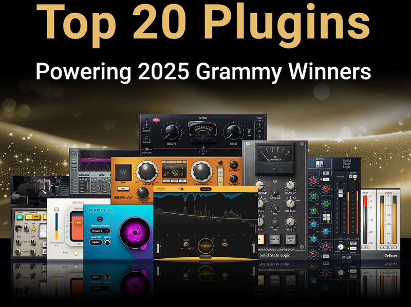 Top 20 Plugins - Powering 2025 Grammy Winners