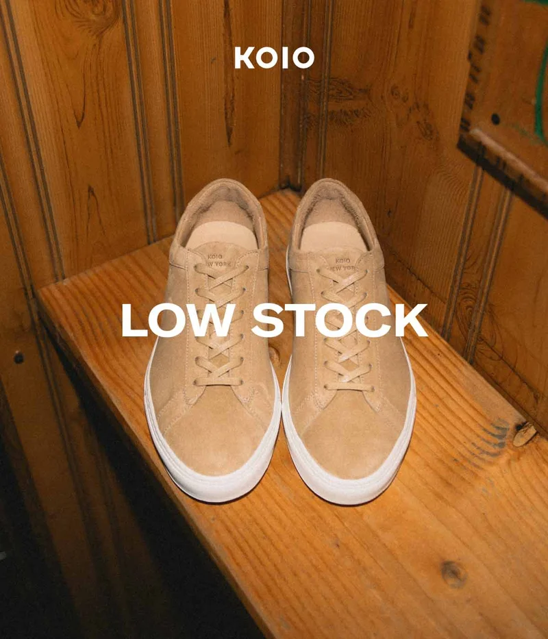 KOIO LOW STOCK