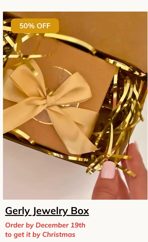 GELRY Jewelry Gift Box