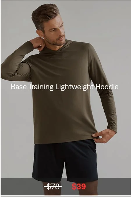 Base Training Lightweight Hoodie