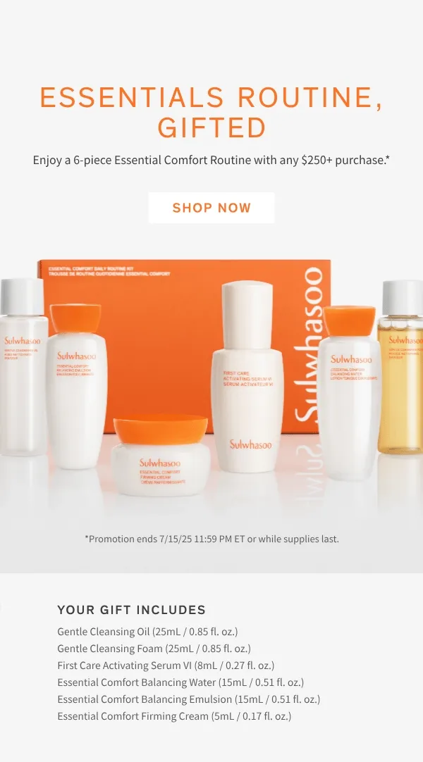 5-piece skin renewal gift
