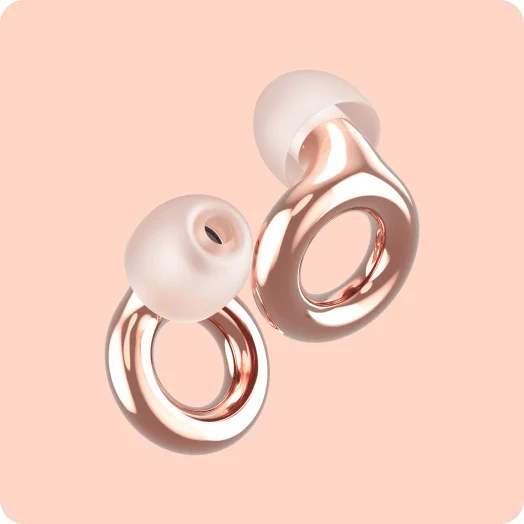 A pair of Loop Experience in color Silver