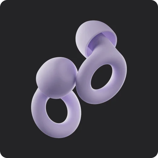 A pair of Loop Quiet