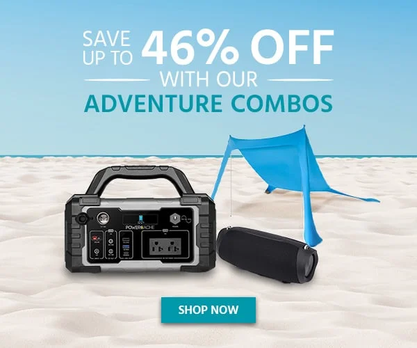 Save up to 46% Off with our Adventure Combos! Shop Now