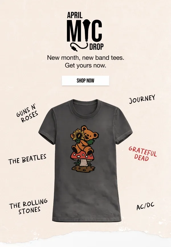 Mic drop Shop Now
