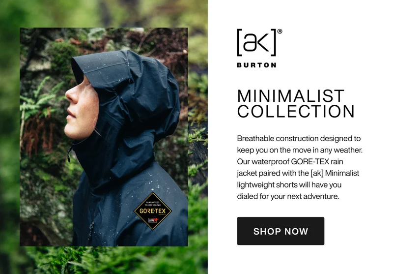 Shop the Burton [ak] Minimalist Collection