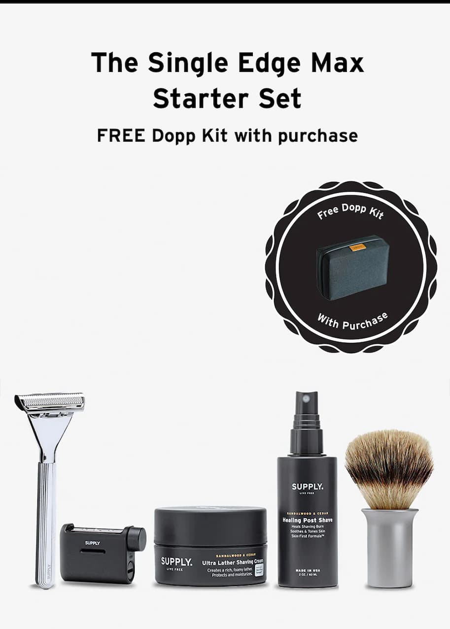 The single edge max starter set