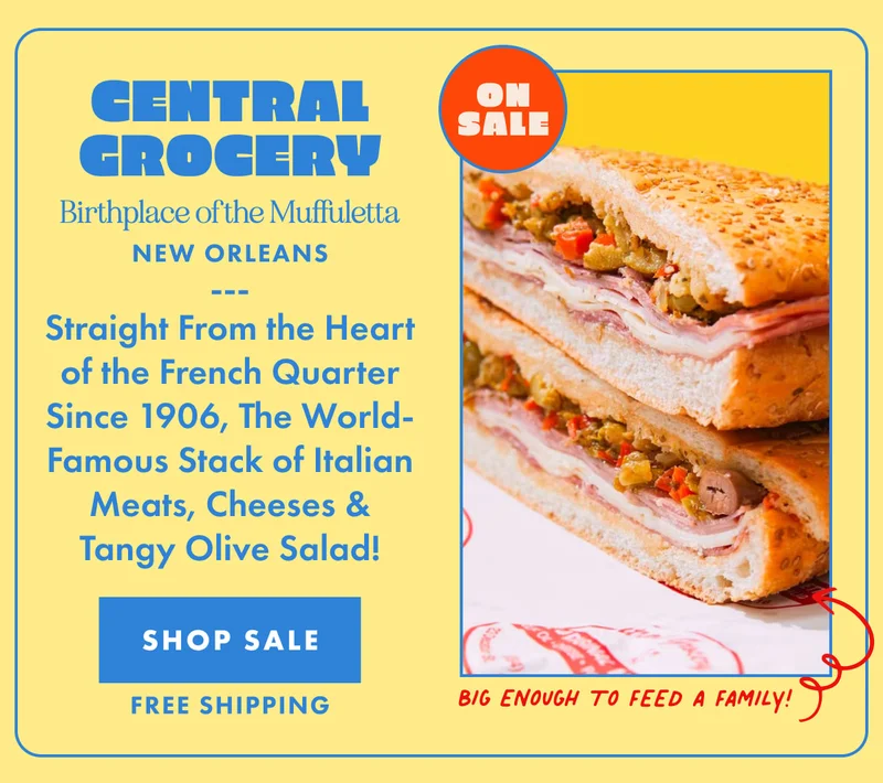 Central Grocery Muffulettas Central Grocery Muffulettas