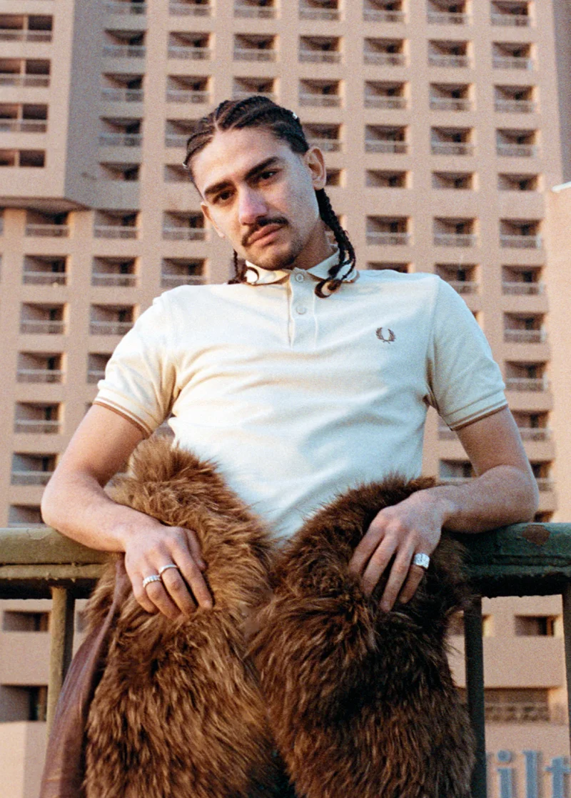 Man wearing a Fred Perry Shirt in Cairo