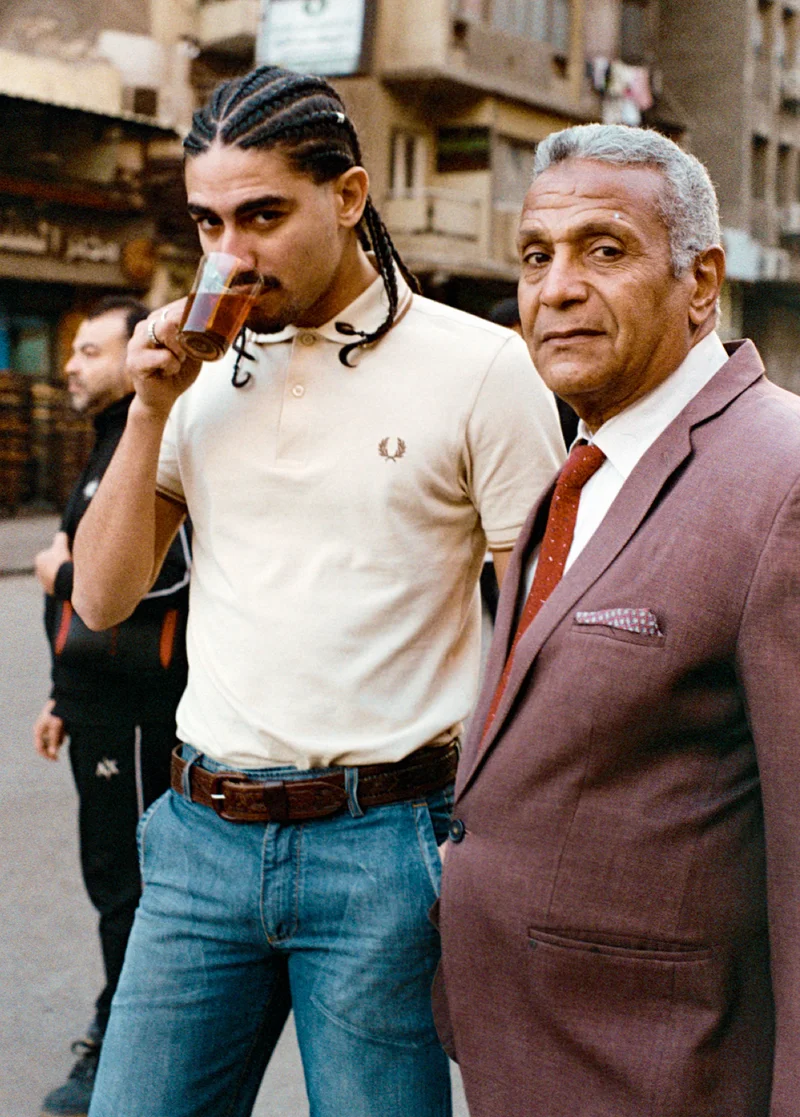 Man wearing a Fred Perry Shirt in Cairo
