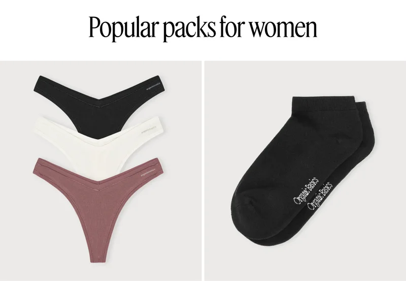 Popular packs for women