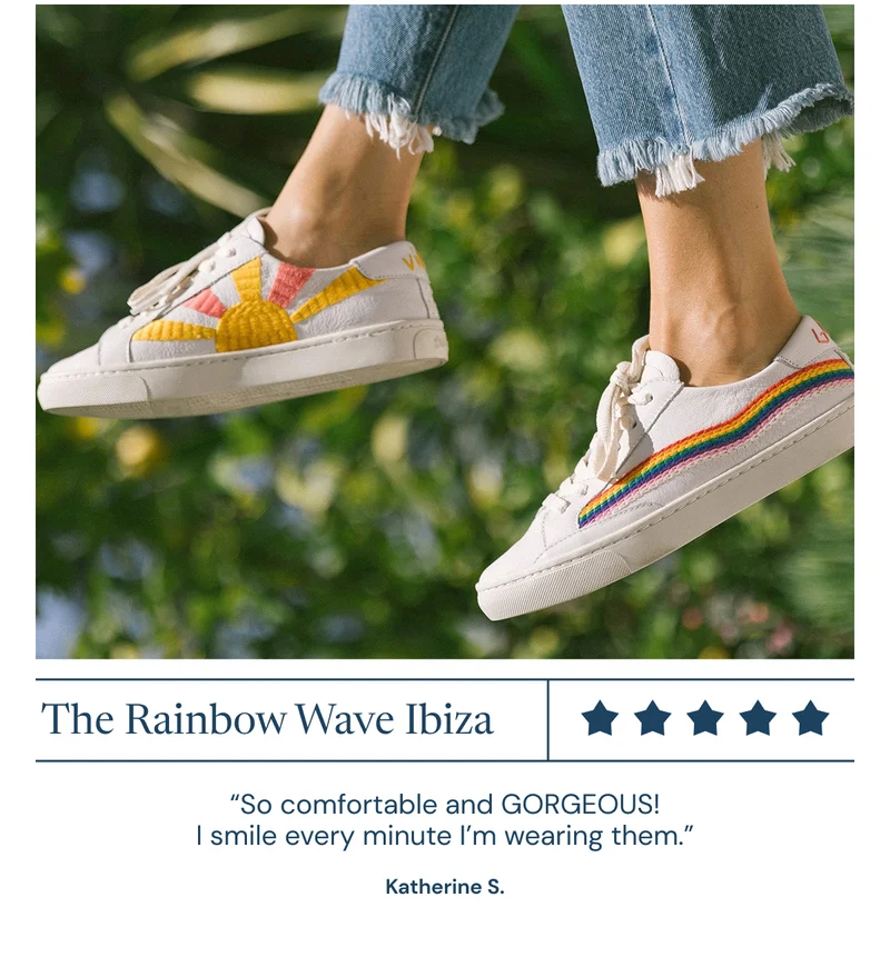 “So comfortable and GORGEOUS! I smile every minute I’m wearing them.” — Katherine S.