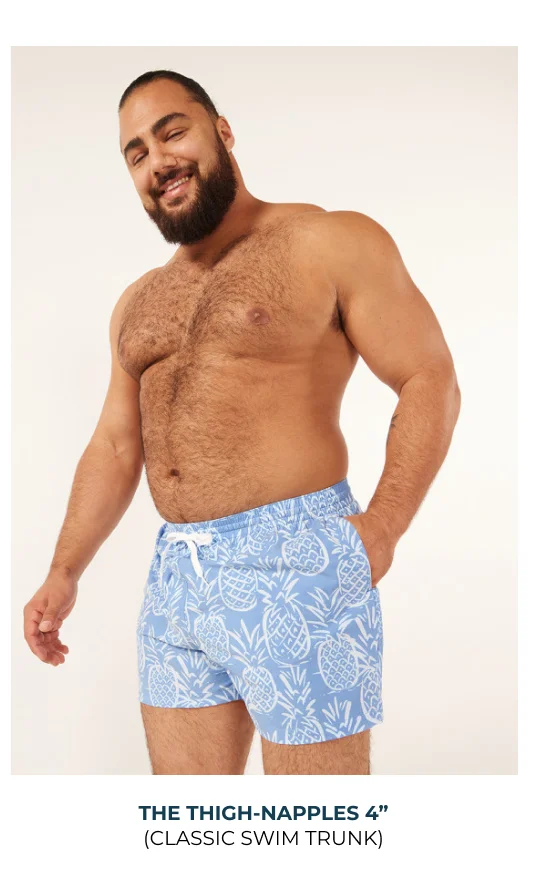 Classic Swim Trunk: The Thigh-Napples 4"
