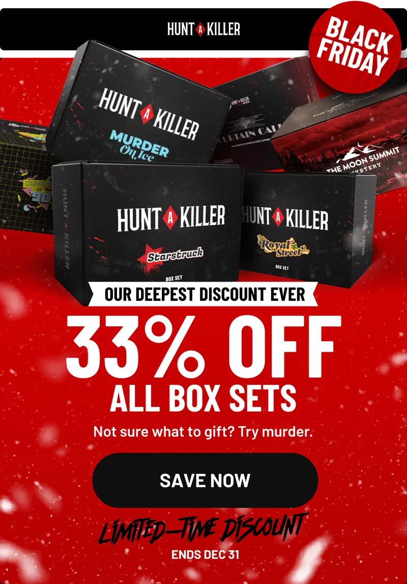 Our Deepest Discount Ever | 33% Off All Box Sets
