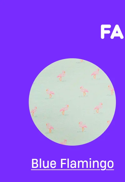 Blue Flamingo