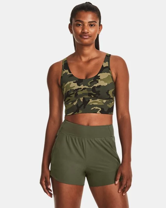Women's UA Meridian Fitted Printed Crop Tank