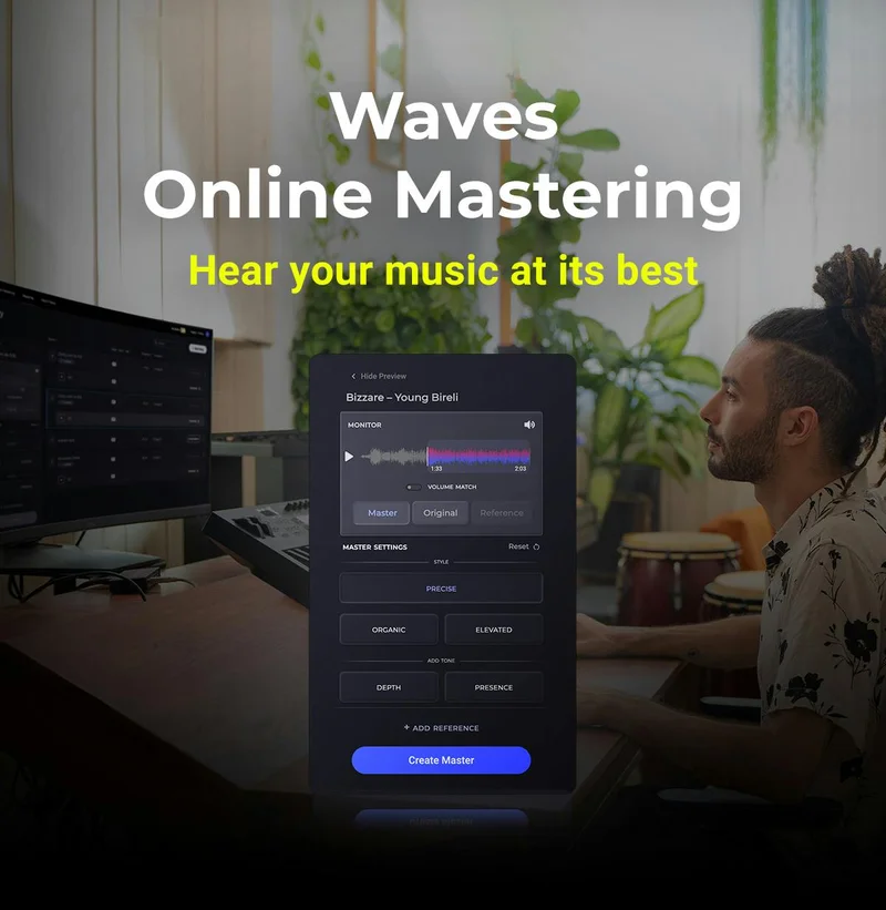NEW! Waves Online Mastering
