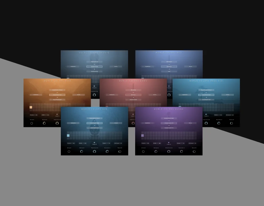 Evolution Series - Colors - Expressive Winds Collection Evolution Series - Colors - Expressive Winds Collection