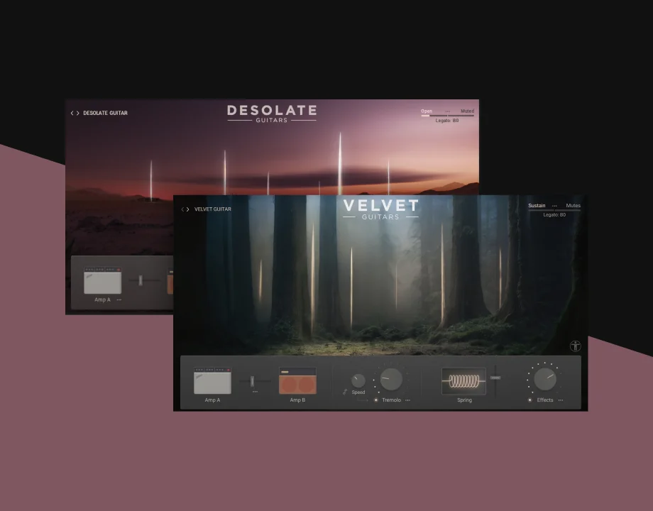 e-instruments - Desolate Guitars & Velvet Guitars Bundle e-instruments - Desolate Guitars & Velvet Guitars Bundle