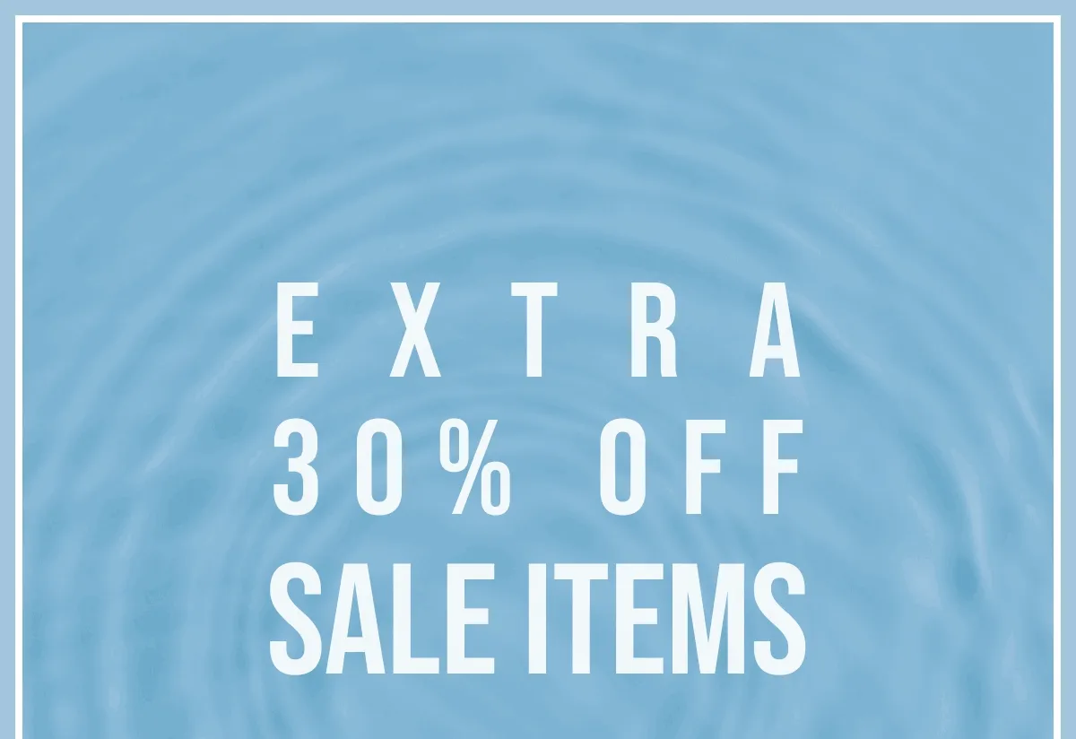 Extra 30% off Sale Items