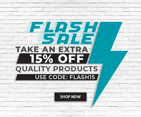 Flash Sale! Take An Extra 15% Off Quality Products. Use Code: discount code. Shop Now.