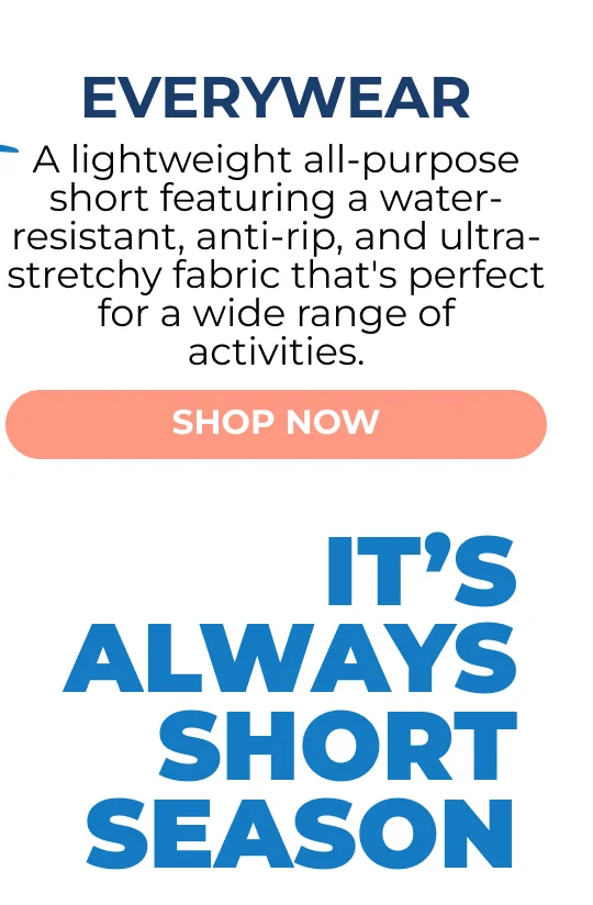 EVERYWEAR PERFORMANCE SHORTS