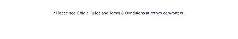 *Please see Official Rules and Terms & Conditions at rothys.com/offers. *Please see Official Rules and Terms & Conditions at rothys.com/offers.