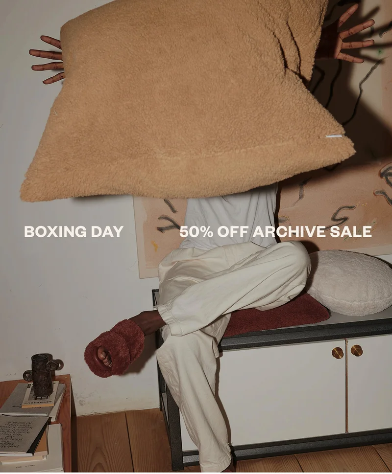 BOXING DAY 50% OFF ARCHIVE SALE