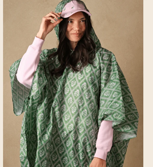 Packable Rain Poncho