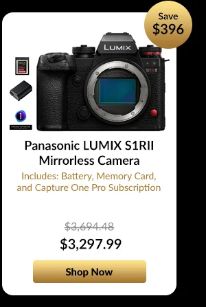 Panasonic LUMIX S1RII Mirrorless Camera