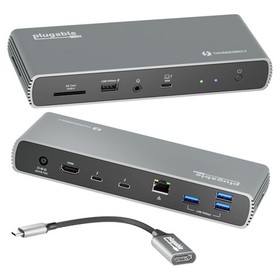 Plugable 11-In-1 Thunderbolt 4 Docking Station