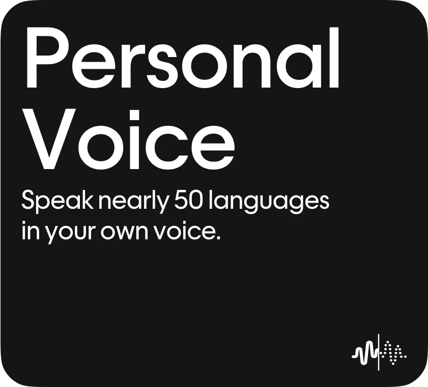 Personal voice