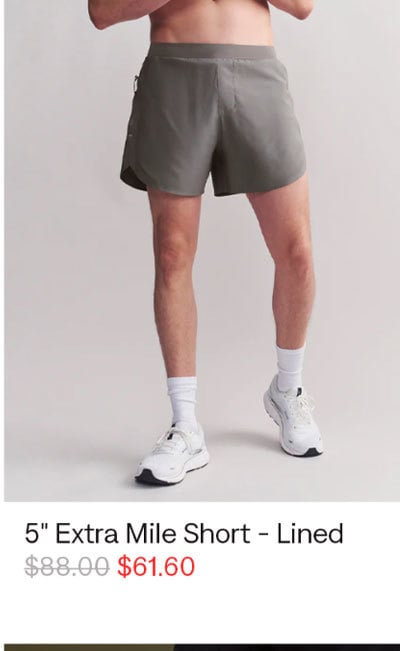 5'' Extra Mile Short: 30% off