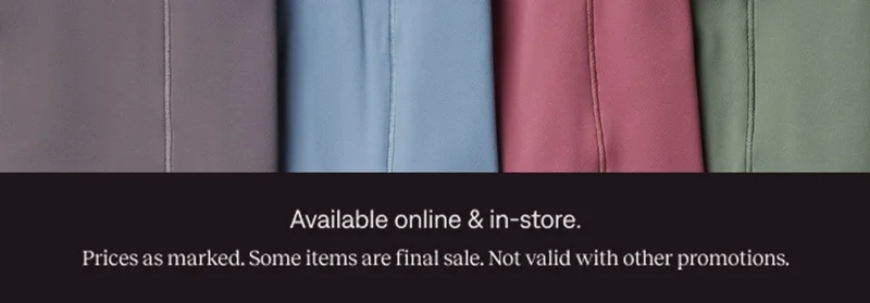 Available online & in-store.